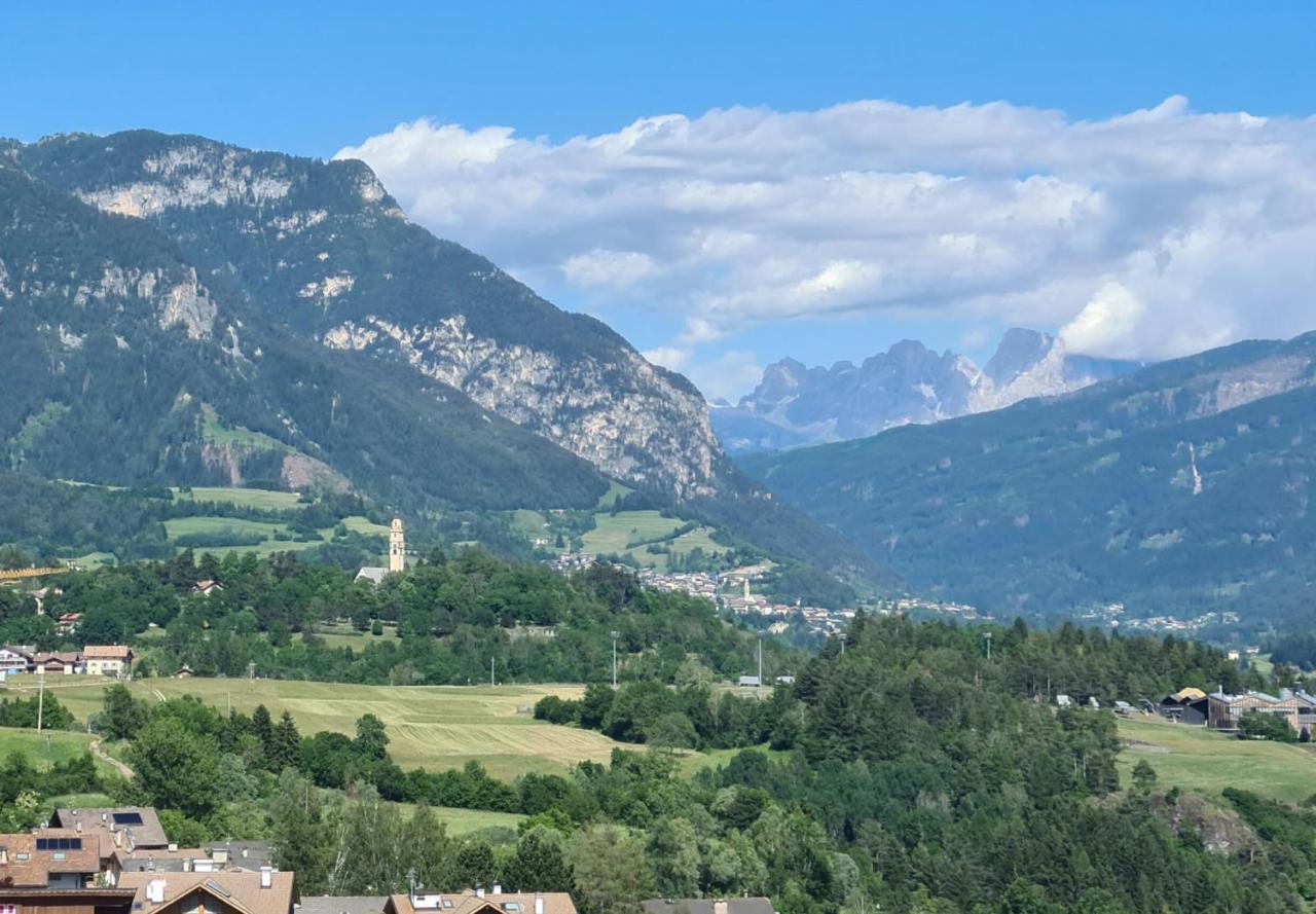 Апартаменты Terrazza Sulle Dolomiti Кастелло-ди-Фьемме Экстерьер фото